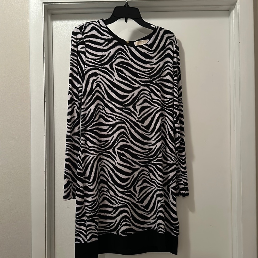 Michael Kors  dress zebra print